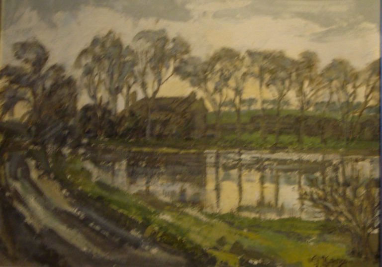 Glendevon by pond