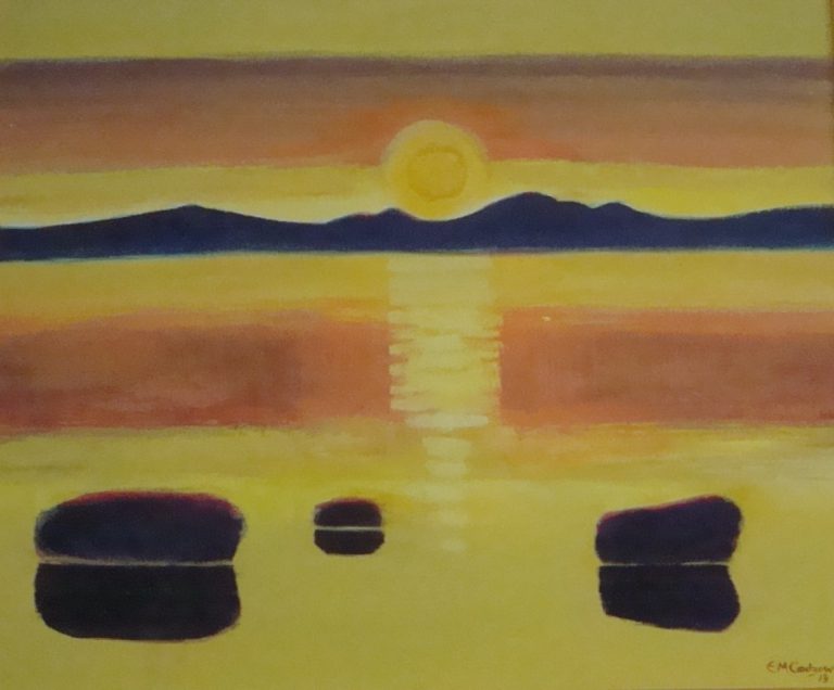 West Coast sunset