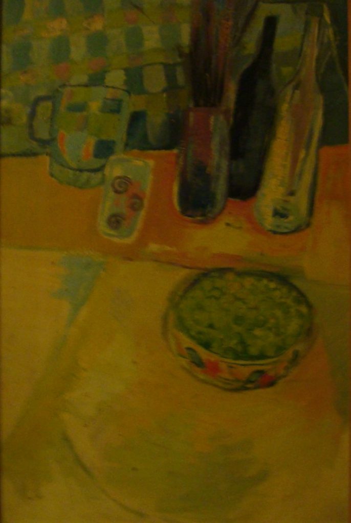 Still life bottles