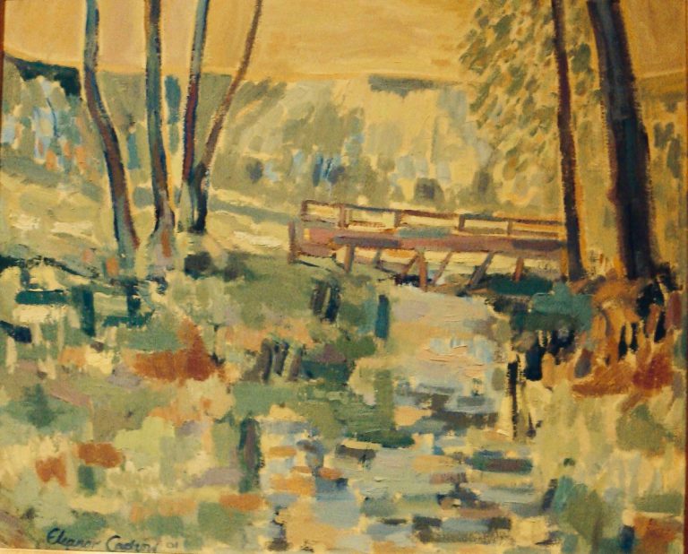 The first bridge in oils