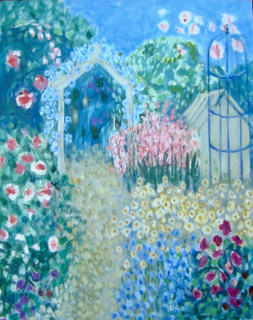 Garden flower arch