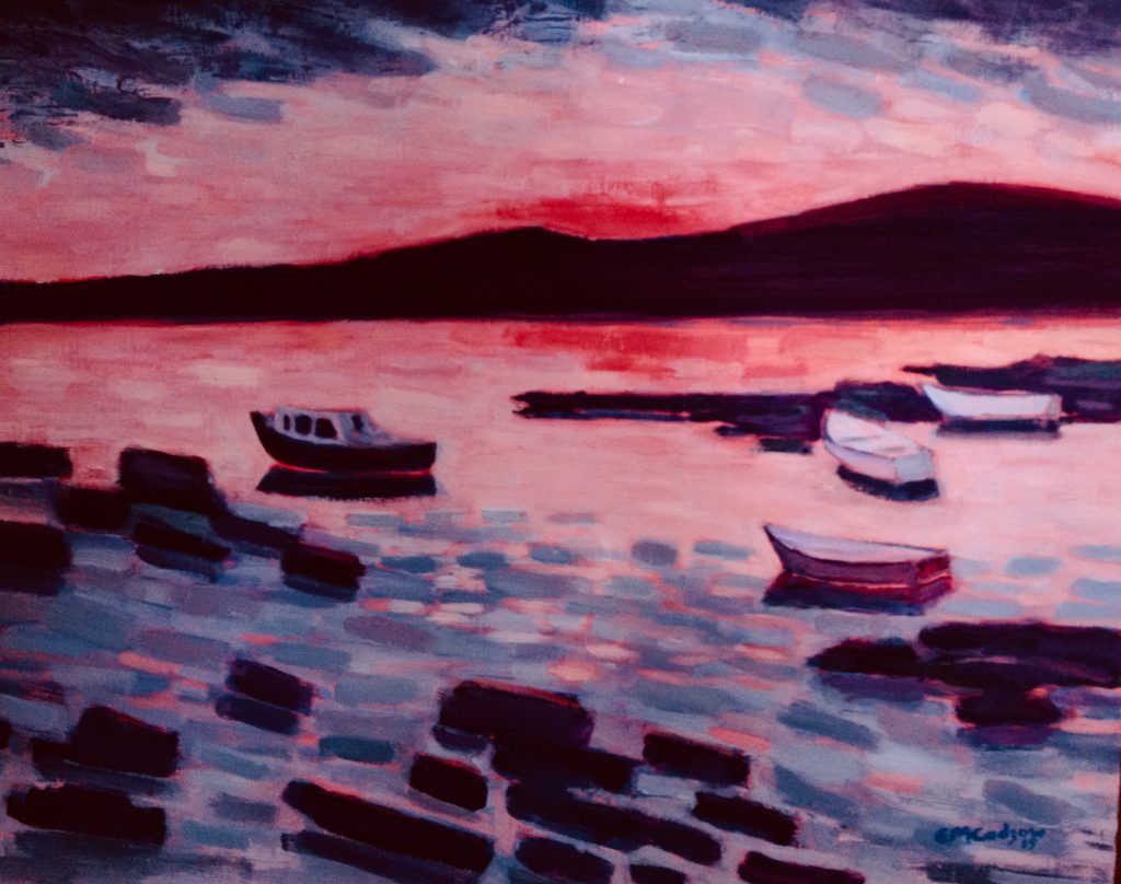 Sunset at Gigha