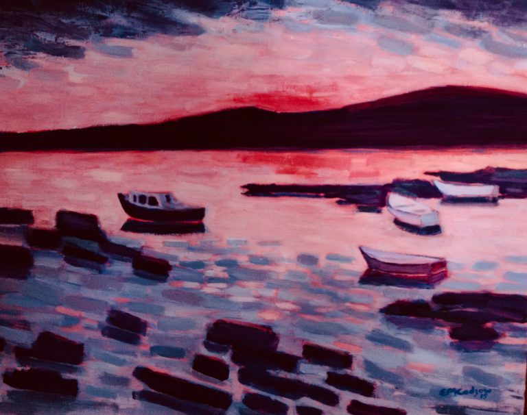 Sunset at Gigha