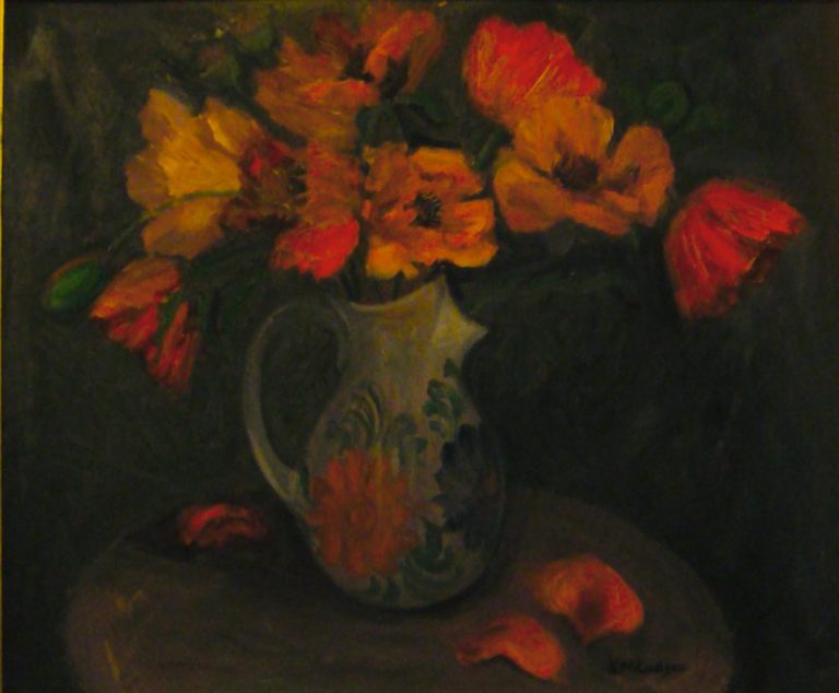 Poppies in jug