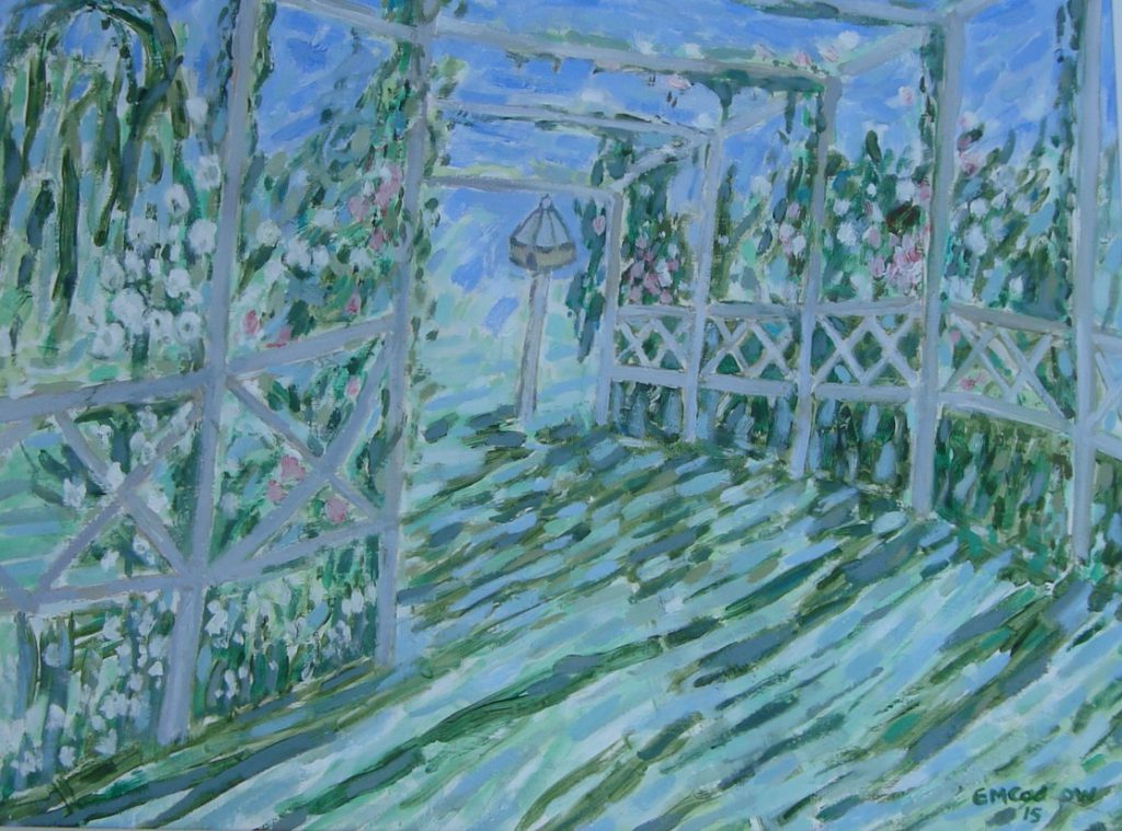 Garvald garden rose trellis