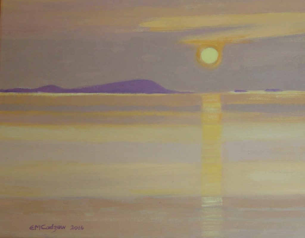 Sunset over Scarba