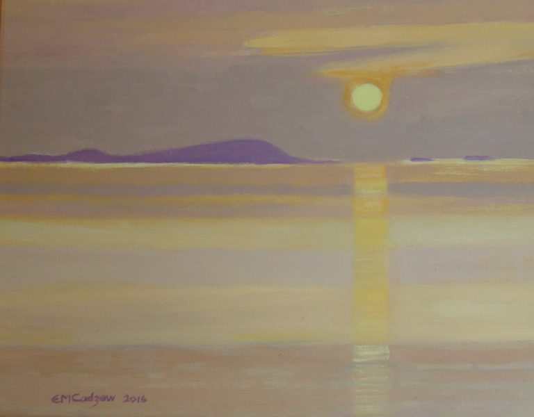 Sunset over Scarba