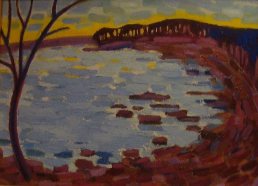 wood by the sea