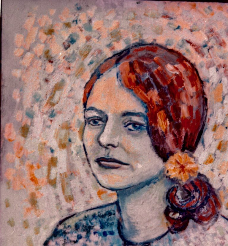 Anne in oil