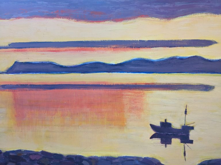 West Coast sunset