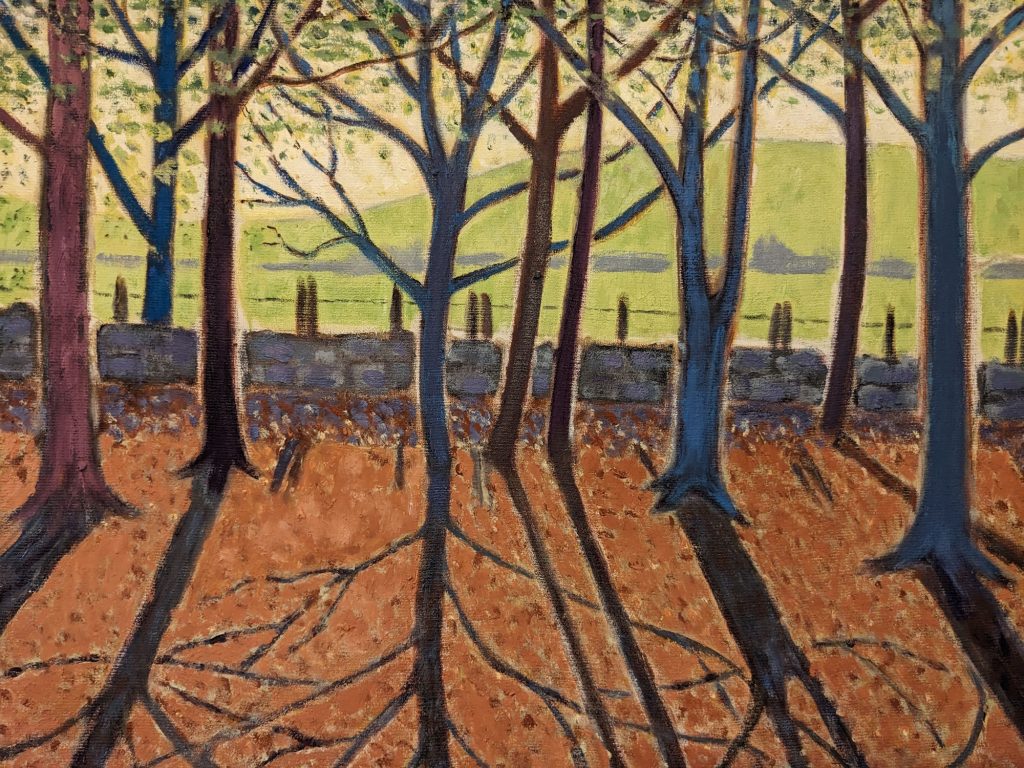 Garvald Woods in Spring
