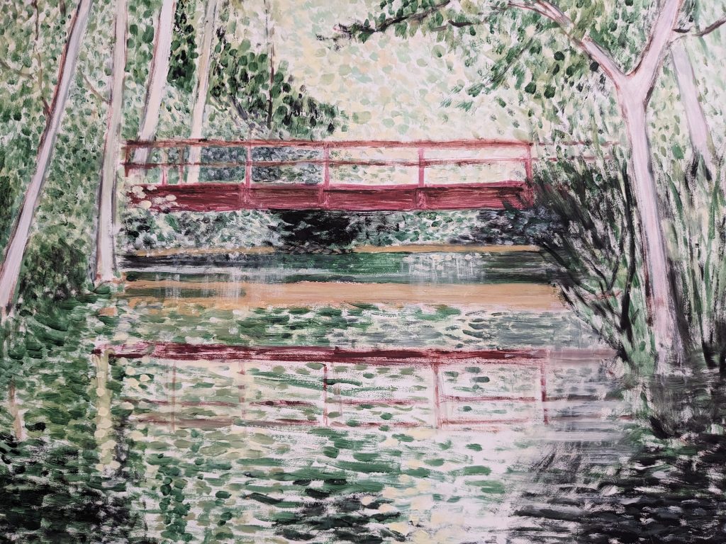 Garvald woods in summer